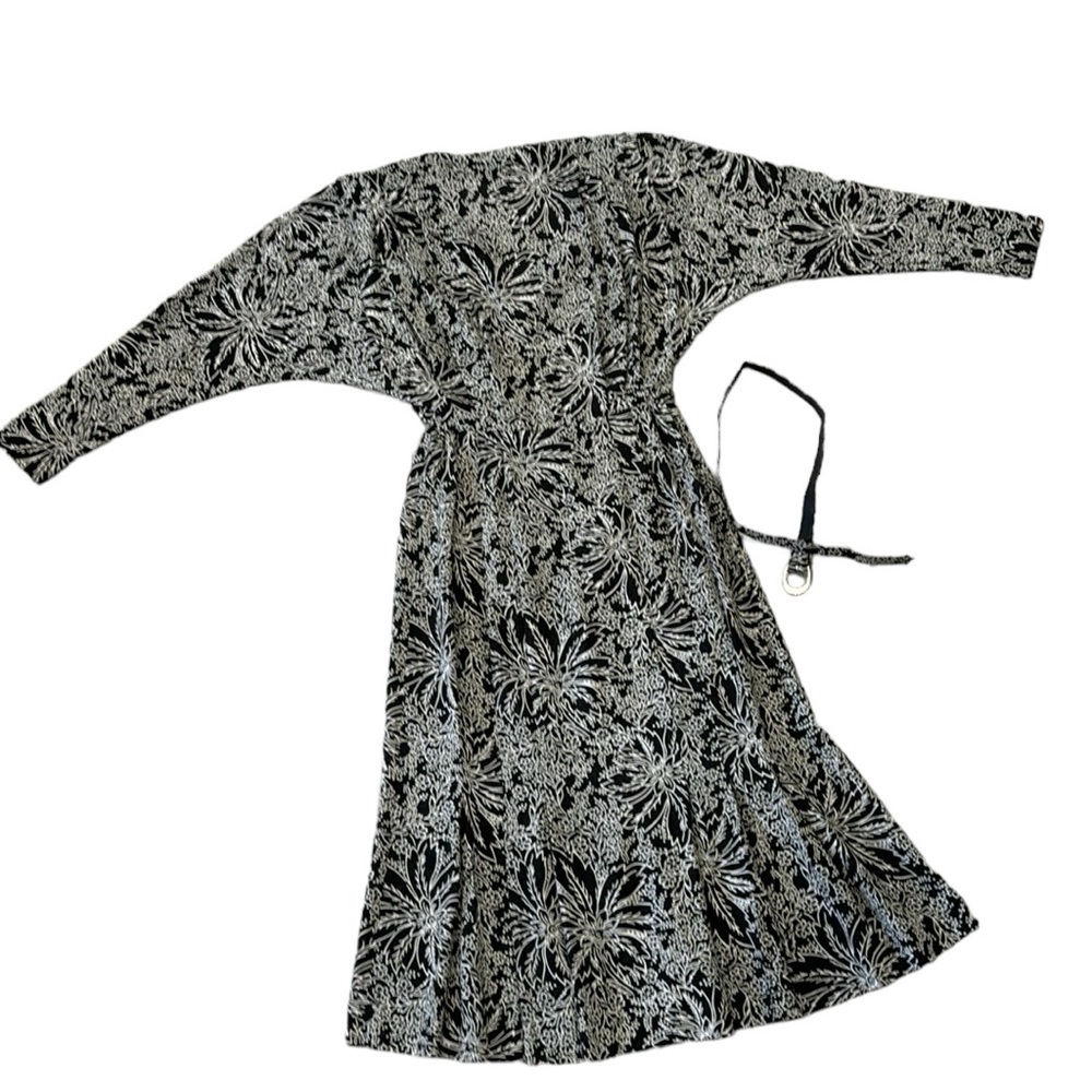 Vintage Semi Sheer Floral Dress - Picture 3 of 16